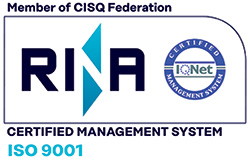 Azienda certificata ISO 9001